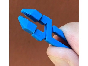 model ressam klibi hobi airbrush havalı olmayı resim boya tutucu 3d print model - Mito3D