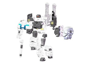 transformador de slammer mecânico brinquedos 3dsolutech crianças filmes transformadores 3d print model - Mito3D