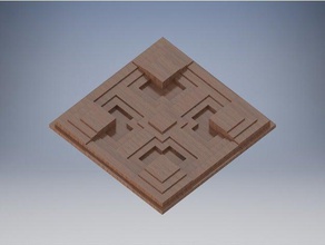 storer house tile buildings & structures architecture art deco franklloydwright model reproduction 3d print model - Mito3D