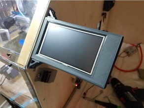 düet panel konut 3d yazıcı aksesuarları durumda duetwifi lcd 3d print model - Mito3D