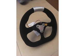 Lenkung Rad quick release Halterung automotive mount racing wheel lenkrad 3d print model - Mito3D