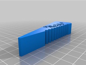 webb batentes de portas ferramentas manuais personalizado 3d print model - Mito3D