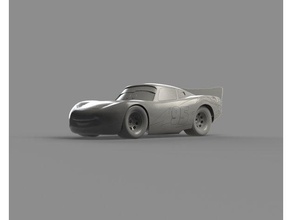 şimşek mcqueen arabalar oyuncak & oyun aksesuarları araba karakter disney Yıldırım 3d print model - Mito3D