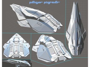 feisar fighter vehicles 3d print model - Mito3D