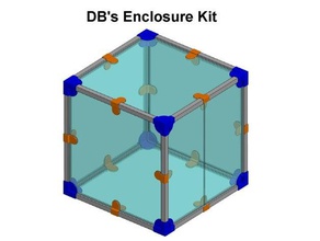 db's enclosure kit 3d printer accessories frame 3d print model - Mito3D