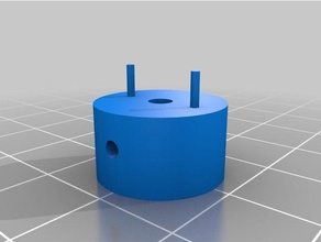 spojka serva na dvojcinny trojcestny ventil 3d print model - Mito3D