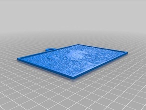 claire lithopane 2d sanat özelleştirilmiş 3d print model - Mito3D