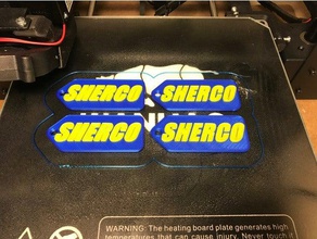 sherco zil anahtarı Anahtarlık 3d print model - Mito3D