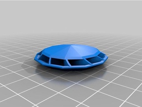 meine angepasste air-powered - Kreisel Spielzeug & Spiele kundengebundene 3d print model - Mito3D