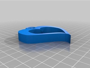kalp kolye 3d baskı 3d print model - Mito3D
