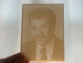 neil degrasse tyson lithopane 2d art african american astronomy astrophysics black history month customized science scientist 3d print model - Mito3D