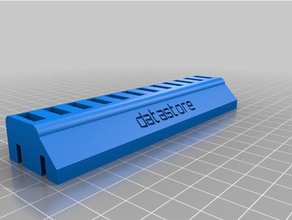 il mio personalizzato la chiavetta usb, scheda sd da titolare organizzazione su misura 3d print model - Mito3D