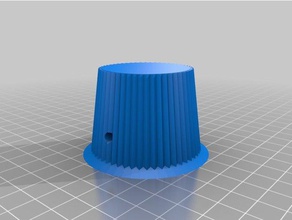 caça acampamento duche botão peças de substituição personalizado 3d print model - Mito3D