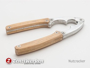 nutcracker cnc waterjet household aluminum router nut oak stepcraft wood zenziwerken 3d print model - Mito3D