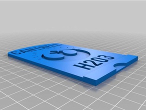 kopya film ince pas 3d baskı 3d print model - Mito3D