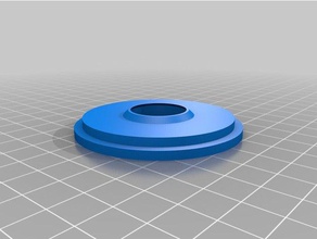 hatchbox compact spool holder bearing support 3d printer parts customized 3d print model - Mito3D