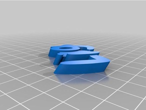 ling organização personalizado 3d print model - Mito3D