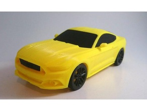 2016 mustang vehicles car race sport sports vehicle voiture 3d print model - Mito3D