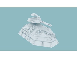 valkyrie gev sf tank 10mm vehicles science fiction wargames 3d print model - Mito3D