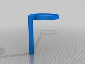 mwilliams yeti rtic cup handle replacement parts customized 3d print model - Mito3D