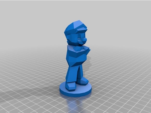 nintendo super mario 3d baskı 3D print model - Mito3D