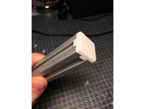 2020 aluminium extrusion Endkappe 3d Drucker Zubehör Ende cap 3d print model - Mito3D
