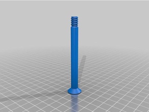 tapered bolt 3 inch floats parts customized 3d print model - Mito3D