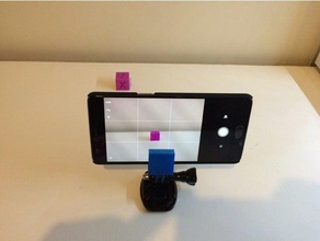 phone holder gopro mount 3d printing 3d print model - Mito3D