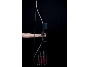 bow limps quiver v2 hobby archery sinus 3d print model - Mito3D