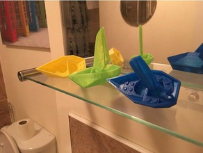 lego veleros juguetes de construcción baño la bañera velero 3d print model - Mito3D
