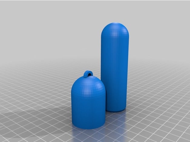 my customized ego-c slip fit container containers 3D print model - Mito3D
