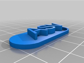 asv llaveros personalizado 3d print model - Mito3D