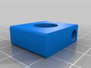abrazadera de tubo 12 mm más grande del tornillo Impresora 3d extrusoras 3d print model - Mito3D