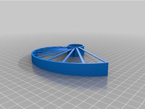 spiral bridge 90 3d printing tests customized 3d print model - Mito3D