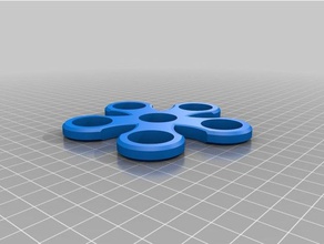 mon personnalisés fidget spinner jouets mécaniques personnalisé 3d print model - Mito3D
