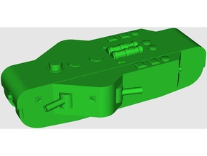 grosskampfwagen k-wagen Süper Ağır tank 4 cm model araç 3d print model - Mito3D