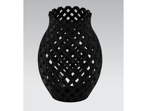 decorative vase decor 3d print model - Mito3D