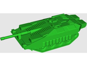 stridsvagn 103c char de combat principal 4 cm modèle des véhicules le réservoir 3d print model - Mito3D
