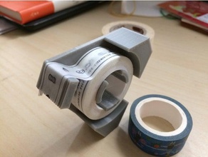 tape dispenser La stampa 3d 3d print model - Mito3D