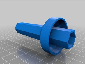 hex joint engineering design industrial 3d print model - Mito3D