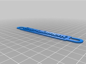entertainment customized cable labels organization 3d print model - Mito3D