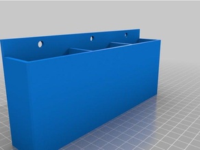 remote bin v2 tool holders & boxes customized 3d print model - Mito3D