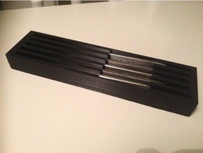 scalpel tray tool holders & boxes storage swann-morton swann morton 3d print model - Mito3D