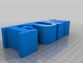eğlenceli özelleştirilmiş 3d print model - Mito3D