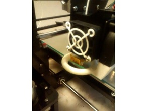 fan cover basic 3d printer parts 3d print model - Mito3D