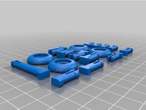 chs mesa, parte 7 v1 pinos personalizado 3d print model - Mito3D