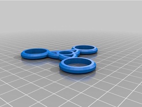 r188 bearing fidget spinner hand mechanical toys customized 3d print model - Mito3D