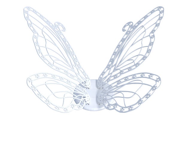 fairy wings toys & games 3D print model - Mito3D