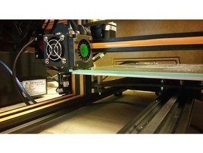 replacement filament fan shroud cr-10 3d printer parts cr - 10 creality 3d print model - Mito3D