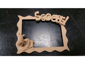 scooby doo y shaggy marco decoración 3d print model - Mito3D